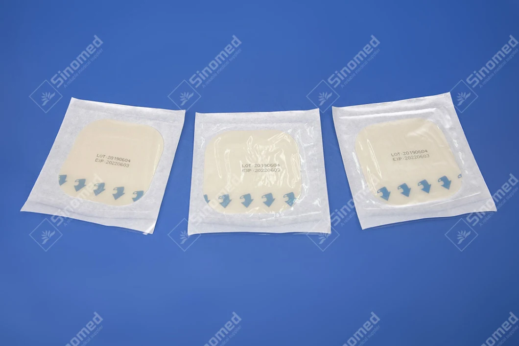 Medical Hydrocolloid Dressing Hydrogel Extra Thin Medical Hydrogel Dressing