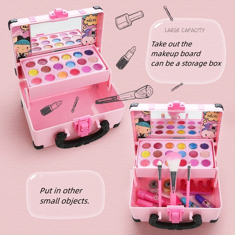 Wholesale Makeup Set Emulational Toy Girl Cosmetics with Eyelashes