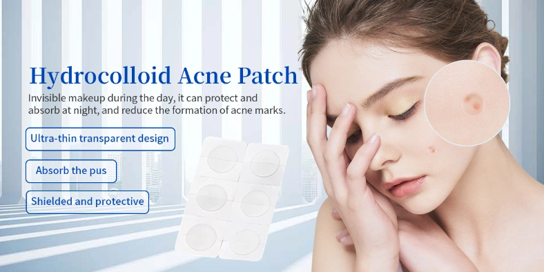 Factory Price Hydrocolloid Acne Patch Waterproof Whiteheads Customization