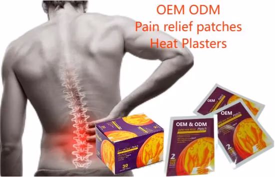 Bluenjoy Venta caliente mentol parche para aliviar el dolor yesos Capsicum yeso